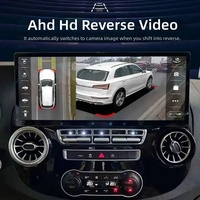 Reproductor Multimedia de Video para Auto con Pantalla QLED para Mercedes Benz Vito 116 W447 2016-2024, Navegación Android 15, Navirider, DSP, GPS, 17'', Carplay