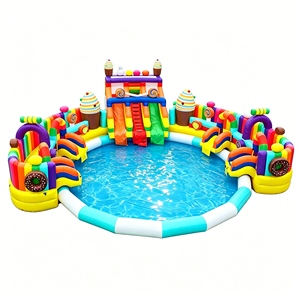 Parque Acuático Inflable de Fácil Instalación al por Mayor, <span class=keywords><strong>Precios</strong></span> de Parques Acuáticos Inflables para Operación Comercial a Largo Plazo, Parque de Resort - Product Image 4