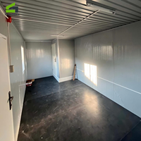 Casa Contenedor Prefabricada Desmontable, Cabaña Modular Impermeable e Ignífuga, Casa de Panel Sándwich, Fabricante con Certificación CE