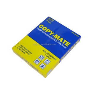 Papel A4 de calidad superior, color, marca Oem, 70gsm, 75gsm, 80gsm, A4, papel Bond DE COPIA DURA, borrador, impresora blanca doble, papel de copia de oficina - Product Image 5