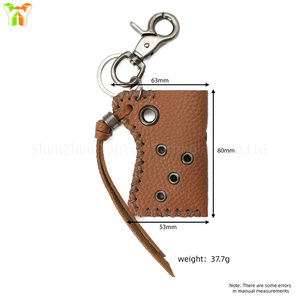 Rts PU da nhẹ hơn trường hợp nhẹ hơn Bìa Pouch với Keychain Tương thích tiêu chuẩn kích thước đầy đủ - Product Image 5