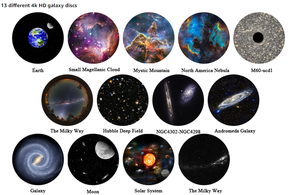 Proyector de Galaxia Globo Terráqueo 12 en 1, Proyector Galáctico HD con Enfoque, Luces Inteligentes para el Hogar, Luces Estelares Inteligentes para un Ambiente Romántico en el Hogar - Product Image 4