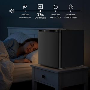 Draagbare koelkast zonder geluid voor kamer, slaapkamer, hotel, led <span class=keywords><strong>mini</strong></span>-koelkast voor dranken - Product Image 6