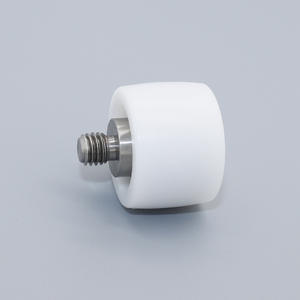 Rodillos de Nylon de Doble Rodamiento 6900Z Suministrados por el Fabricante, Poleas y Tornillos Resistentes al Desgaste con Recubrimiento de POM, Rodillos de Plástico con Rodamientos - Product Image 1