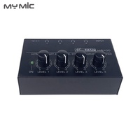 Amplificateur audio portable mini stéréo pour casque MY MIC Factory Price HA400, amplificateur audio 4 canaux pour casque filaire