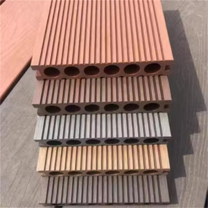 Bán buôn lồng vào nhau WPC decking gạch vuông gỗ composite nhựa sàn cho ban công Patio boong ngoài trời không thấm nước vườn - Product Image 5