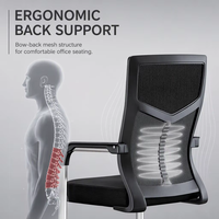 Chaise de bureau en maille avec nœud, design ergonomique de luxe, chaise de bureau moderne, offre spéciale