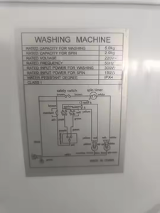 Mini <span class=keywords><strong>lavadora</strong></span> de 5kg, Cubo <span class=keywords><strong>Doble</strong></span>, semiautomática, <span class=keywords><strong>lavadora</strong></span> doméstica <span class=keywords><strong>pequeña</strong></span>, electrodomésticos económicos - Product Image 6
