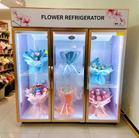 Réfrigérateur OEM 1 Porte pour Fleuriste – Équipement de Réfrigération pour la Conservation des Fleurs Fraîches