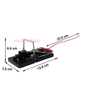 Piège à souris réutilisable à déclenchement rapide et mécanisme à ressort pour le contrôle des rongeurs en entrepôt intérieur - Product Image 2