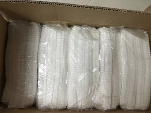 Tùy Chỉnh 18 19 <span class=keywords><strong>21</strong></span> Inch Trắng PP Dùng Một Lần <span class=keywords><strong>Cap</strong></span> 10G <span class=keywords><strong>Bouffant</strong></span> <span class=keywords><strong>Cap</strong></span> Y Tế <span class=keywords><strong>Cap</strong></span> Tóc Lưới Không Dệt - Product Image 2