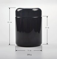 Flacon pulvérisateur plat en verre de 50 ml avec pompe pour sérum, crème, gouttes pour les yeux, vernis à ongles, huile, diffuseur – Emballage disponible en 10 ml et 100 ml
