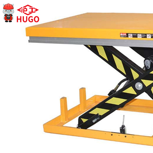 Venta de liquidación, 1 tonelada, 1m, almacén pequeño, elevador de mercancías de carga hidráulica, mesas elevadoras de tijera eléctricas fijas - Product Image 5