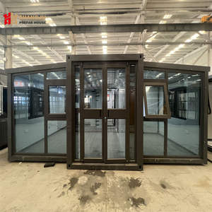 Maison conteneur extensible 20FT/30FT/40FT, mini-maison préfabriquée, design moderne portable, salon, magasin - Product Image 2