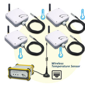4 juegos 433Mhz Sensor de temperatura inalámbrico Sensor de control de temperatura RF Controlador de temperatura del congelador - Product Image 2