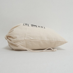 Calico Cotton <b>Canvas</b> Natural Color <b>Drawstring</b> <b>Bags</b> with Customized logo and Size for Wholesale Eco-friendly Promotional Gift <b>Bag</b> - Product Image 5