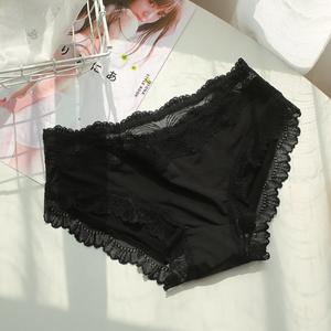 Ropa interior ZhenShangMei para mujer, pantalones cortos sexis <span class=keywords><strong>de</strong></span> cintura alta, ropa interior para mujer, bragas atrevidas <span class=keywords><strong>de</strong></span> cintura alta <span class=keywords><strong>de</strong></span> <span class=keywords><strong>encaje</strong></span> - Product Image 3