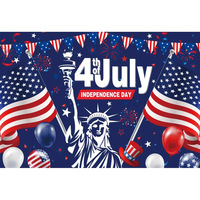 Amerikan Bayrağı 3x5 FT ABD Bayrağı 4 Temmuz Anma Bağımsızlık Günü Özgürlük Bayrağı Çift Dikişli Metal Halkalı