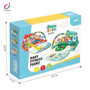 Chengji Tapis d'Éveil Sensoriel Montessori <span class=keywords><strong>Girafe</strong></span> pour Bébé, Tapis <span class=keywords><strong>de</strong></span> Sol d'Activité Musicale avec Piano à Pied pour Nourrissons et Bébés - Product Image 5