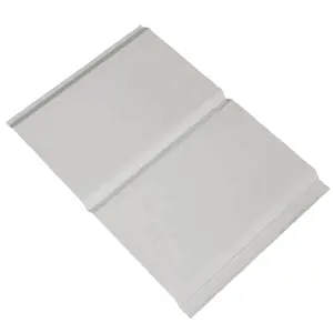 4 ''2-Panel tam havalandırma siyah/beyaz alüminyum soffit