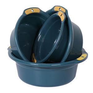 Bassin ménager multifonctionnel en <span class=keywords><strong>plastique</strong></span> épaissi Plusieurs modèles pour usage domestique pour la buanderie Salle de bain Cuisine - Product Image 5