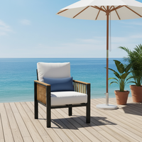 Modernes Design Terrassen möbel Set Garten tisch Stuhl mit Sofa für Home Hotel Warehouse oder Eingang für Wohnzimmer