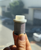 Filtro Tejido Personalizado de ABS + Acero Inoxidable 304 para Filtración de Gas