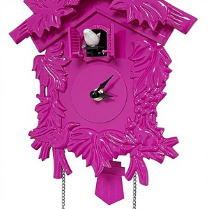 WALPLUS Analog Rectangular <strong>Cuckoo</strong> Clock with Adjustable Volume <strong>Cuckoo</strong> <strong>Call</strong> Battery-Operated Pendulum for Home Living Room Office - Product Image 3