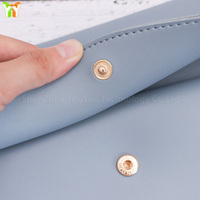 YY hommes grande capacité en cuir PU dossier papeterie prêt bateau mode données contrat facture stockage portefeuille sac pour bureau