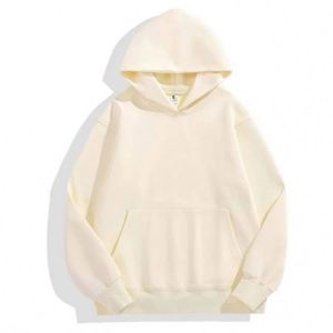 Sweat à capuche épais en velours côtelé pour homme, coupe classique, streetwear, personnalisable avec logo, impression numérique, doublé, couleur unie, printemps - Product Image 6