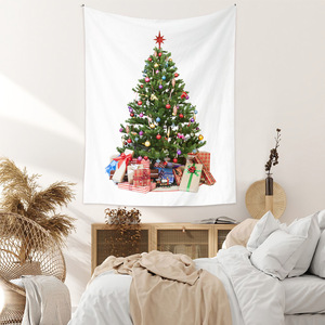 Nouveauté 2022 : Décor de Noël style nordique, lavable en machine, en polyester, pour la maison, simple, pour arbre de Noël, à suspendre au <span class=keywords><strong>garage</strong></span> - Product Image 3
