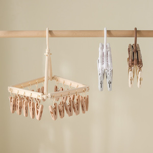 Xinzao Foldable <b>Sock</b> Drying Clip Multi Clip For Underwear Clothes Rack Windproof Home Balcony Use - Product Image 2