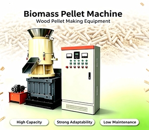 Machine à fabriquer des granulés de bois à partir de biomasse, très demandée et à prix avantageux - Product Image 1