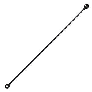 Tringle à <span class=keywords><strong>rideau</strong></span> moderne et simple en métal, tringle télescopique pour <span class=keywords><strong>rideau</strong></span> <span class=keywords><strong>de</strong></span> <span class=keywords><strong>douche</strong></span>, rail <span class=keywords><strong>de</strong></span> fenêtre, 28-144 pouces, vente en gros d'usine - Product Image 3