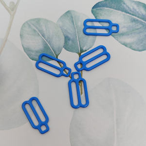 Anneau de soutien-gorge en nylon de haute qualité, boucle de soutien-gorge, noir, bleu, style sportif, 10 mm-20 mm, approvisionnement direct d'usine, crochet pour sous-vêtements - Product Image 1