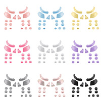 Kit de remplacement complet des boutons DIY ABXY D-Pad pour manettes Nintendo Switch 2 Joy-Con L R ZL ZR Trigger