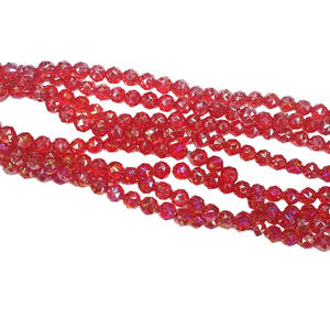 Toptan moda cam tohum boncuk DIY terzi aksesuarları kırpma dikiş malzemeleri için delik ile - Product Image 1