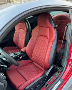 Accessori Interni Auto, Coprisedili in Pelle Personalizzati, <span class=keywords><strong>Sedili</strong></span> Sportivi da Corsa per <span class=keywords><strong>Audi</strong></span> <span class=keywords><strong>A3</strong></span> A4 A5 A6 A7 RS Upgrade - Product Image 2