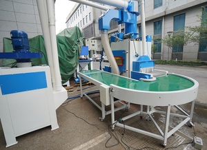 Labor-saving Automatic Conveyor Belt <b>Sandblasting</b> <b>Machine</b> with Transport System - Product Image 2