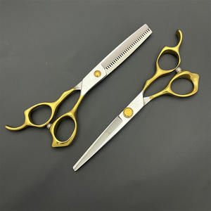 Ciseaux à cheveux personnalisables 62 mm, ciseaux à effiler pour droitiers, usage professionnel, lame standard - Product Image 1