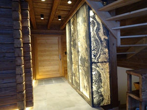 Paneles de Revestimiento de Pared de Piedra de Pizarra Rústica Otoñal, Ecológicos, Duraderos, con Acabado Texturizado Natural, para Interiores y Exteriores - Product Image 2