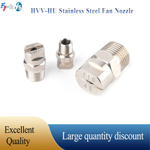 Boquilla de ventilador plano de acero inoxidable YS H1/4U, boquilla de ventilador plano de pulverización de lavadora de alta presión, boquilla de ventilador plano HU V Jet de 65/110 grados - Product Image 4