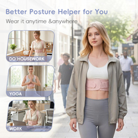 Ceinture Correctrice de Posture Respirante et Réglable, Soutien Dorsal à Bretelles Croisées pour Femmes, Usage Quotidien, Vente en Gros