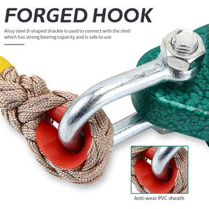 3-60m सुरक्षा रस्सी गिरावट गिरफ्तारी उपकरण 150kg दूरबीन गिरावट बन्दी - Product Image 6