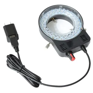 Kính Hiển Vi 5V Đèn LED Có Thể Điều Chỉnh Ánh Sáng Vòng Chiếu Sáng Phụ Kiện Cho Kính Hiển Vi Thu Phóng Stereo