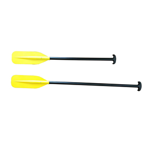 อลูมิเนียมพายเรือคายัคพายเรือแคนู 50 ''พายพายลอยเรือที่ถอดออกได้ปลายคู่ - Product Image 1