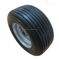 Ban Karet Padat Tugas Berat 16x6.50-8 Roda Semi-Padat untuk Mesin Pertanian