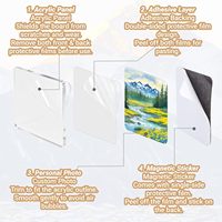 Imán de Refrigerador Personalizado de Acrílico con Recuerdo de Viaje, Imán de Refrigerador con Puntos Turísticos de la Ciudad, para Tiendas de Regalos Turísticos, Venta al por Mayor