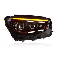 Phare avant de style automobile pour Mercedes-Benz GLC253, ensemble de phares 2020-2023, lentille de projecteur LED DRL, accessoires dynamiques