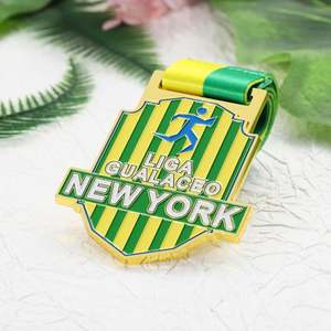 Medallas Personalizadas de Aleación de Zinc Esmaltadas, Medallas de Premio de Metal con Logotipo Personalizado, Medalla Conmemorativa Histórica Chapada en Oro 3D para Recuerdos - Product Image 3